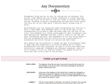 Tablet Screenshot of anydocumentary.com